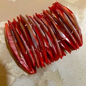 Abalone Shell (Dyed) Elongated Pieces